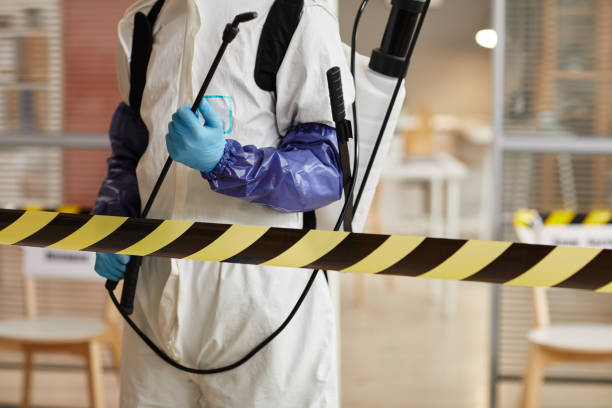 Professional Unattended Death Cleanup technician working in Portland, ME